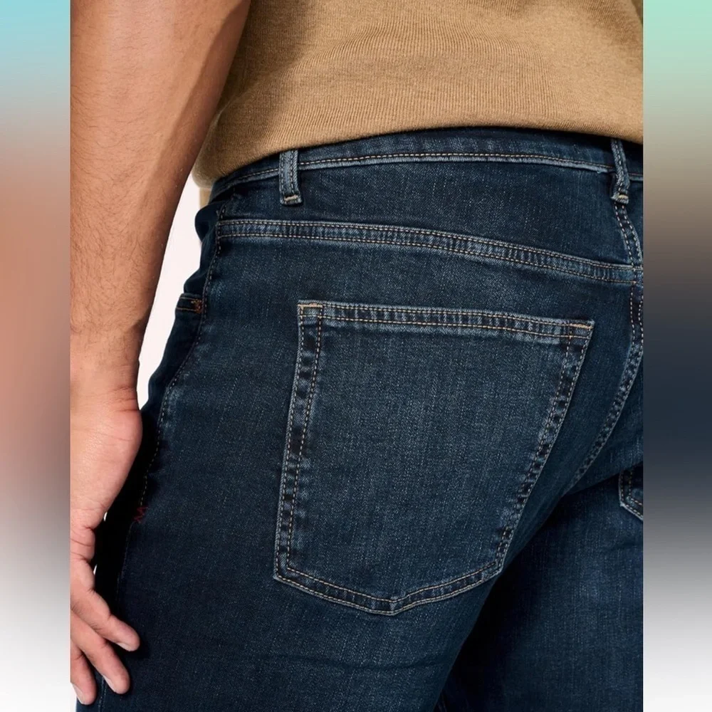 WARP + WEFT ORD Chicago Straight Fit Comfort Stretch Jeans size 38x30